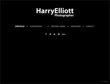 Tablet Screenshot of harryelliott.com